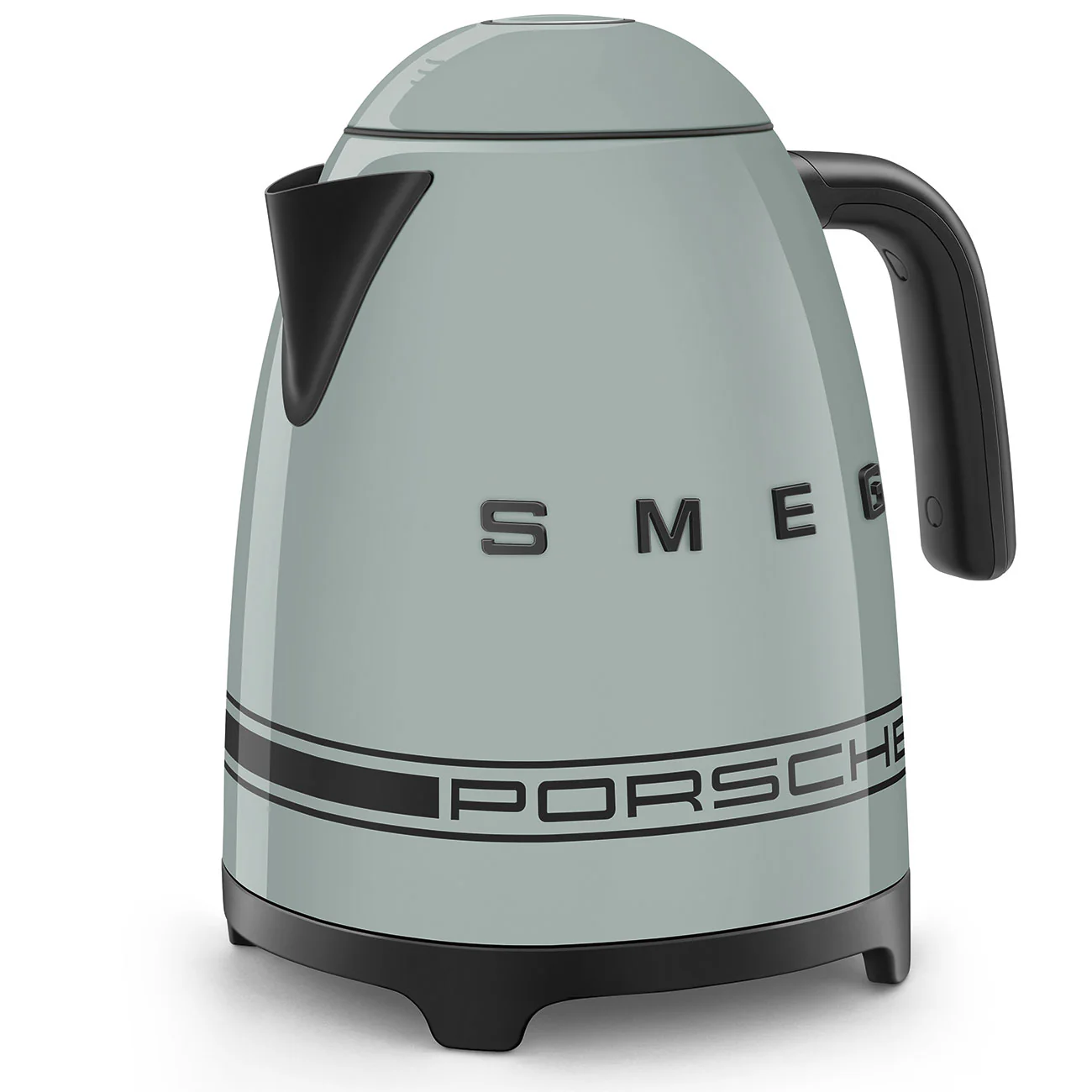 Porsche x SMEG Electric Kettle 1.7L Fixed Temperature Carrara Edition (Green Metallic) - Image 3