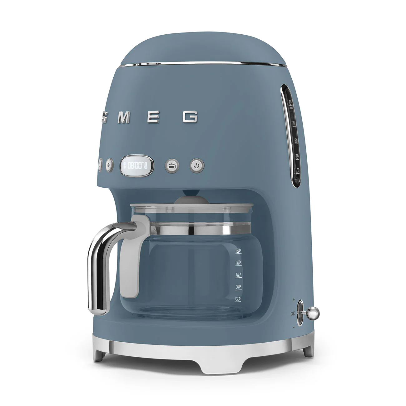 SMEG Drip Filter Coffee Machine (Storm Blue Matte) - Image 3
