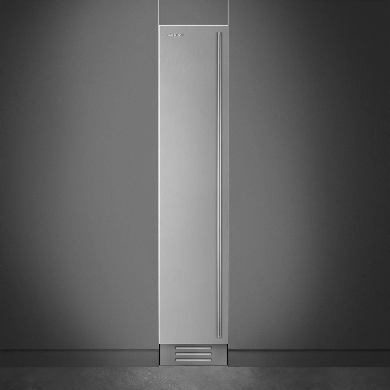 SMEG 18" Built In Freezer Column Left Hinge (Stainless Steel)