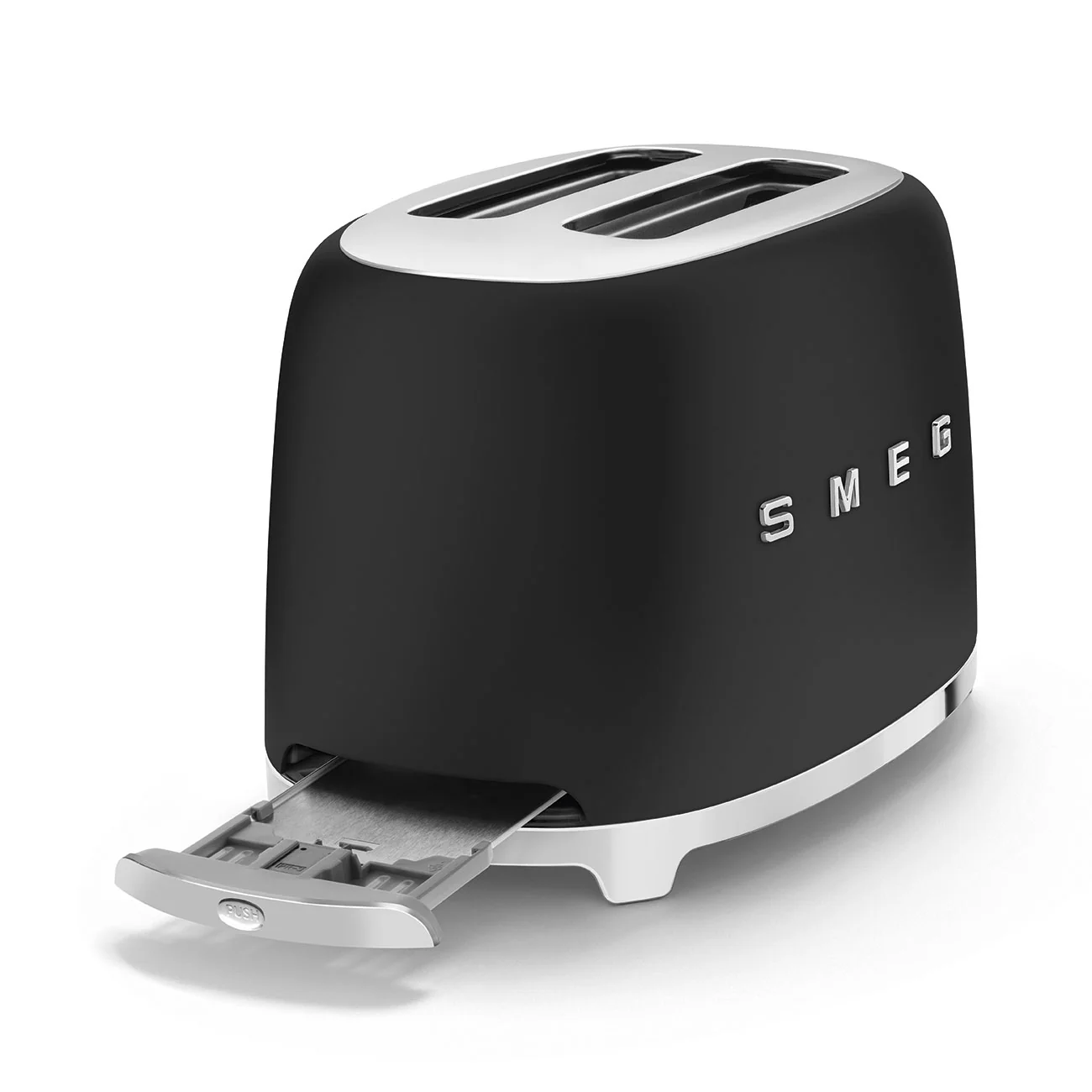 SMEG 2-Slice Electric Toaster (Black Matte) - Image 3