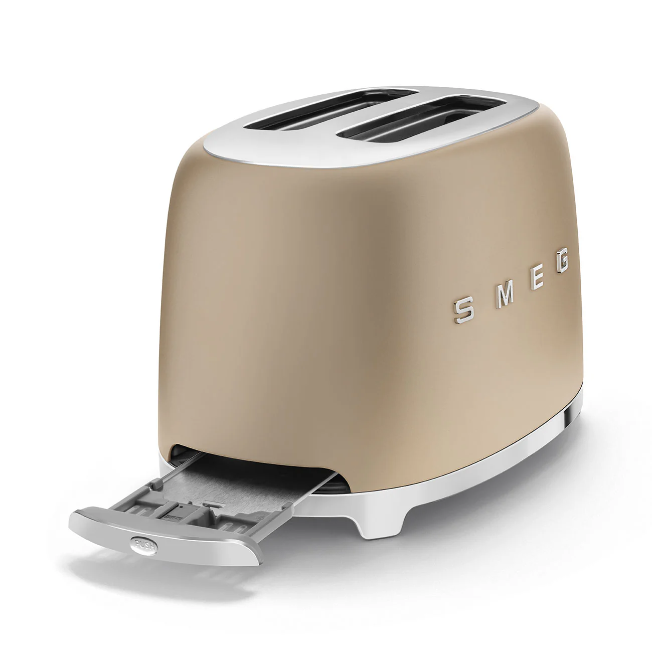 SMEG 2-Slice Electric Toaster (Champagne Matte) - Image 6