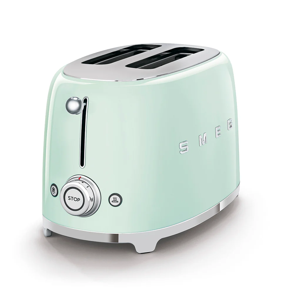 SMEG 2-Slice Electric Toaster (Pastel Green) - Image 2