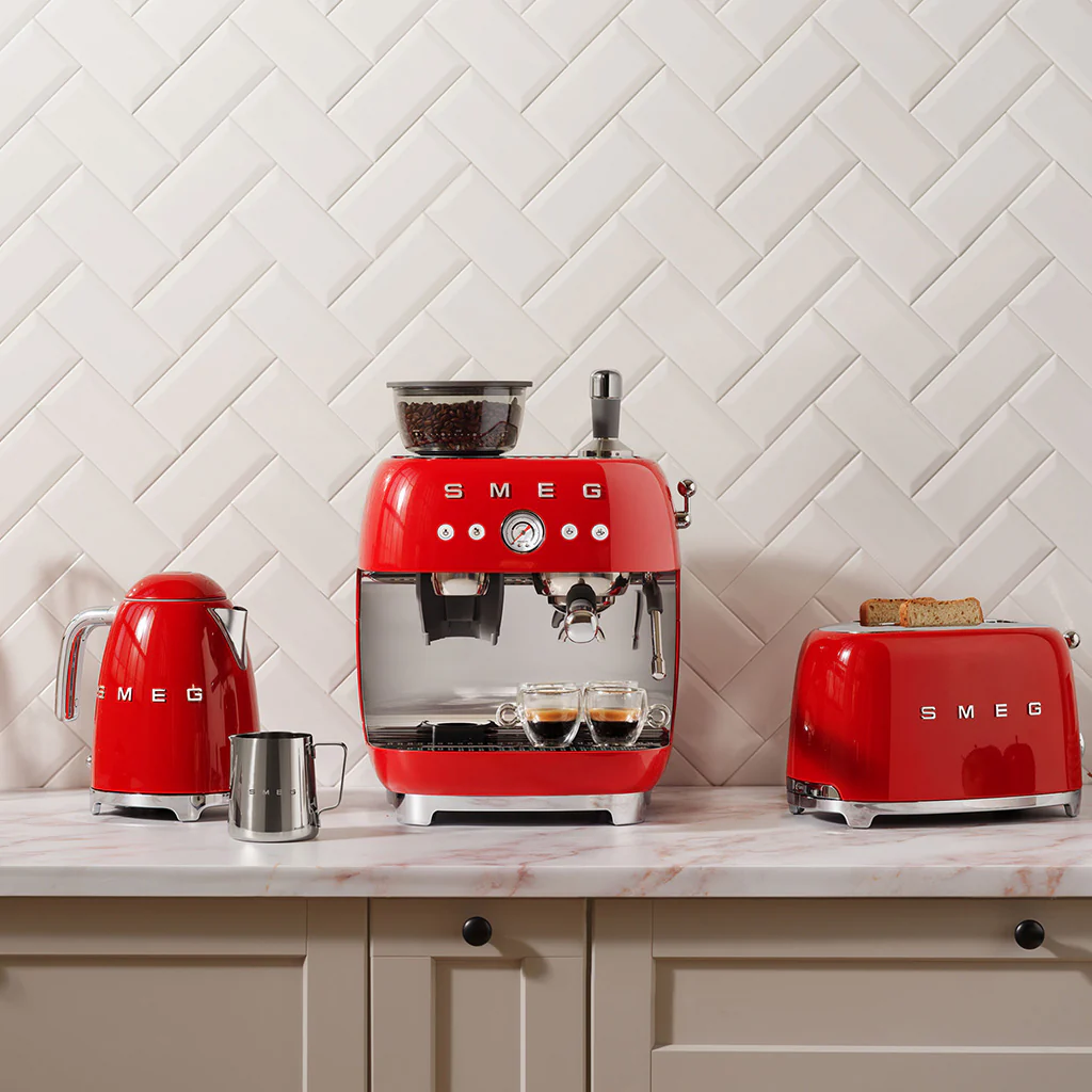 SMEG 2-Slice Electric Toaster (Red) - Image 4
