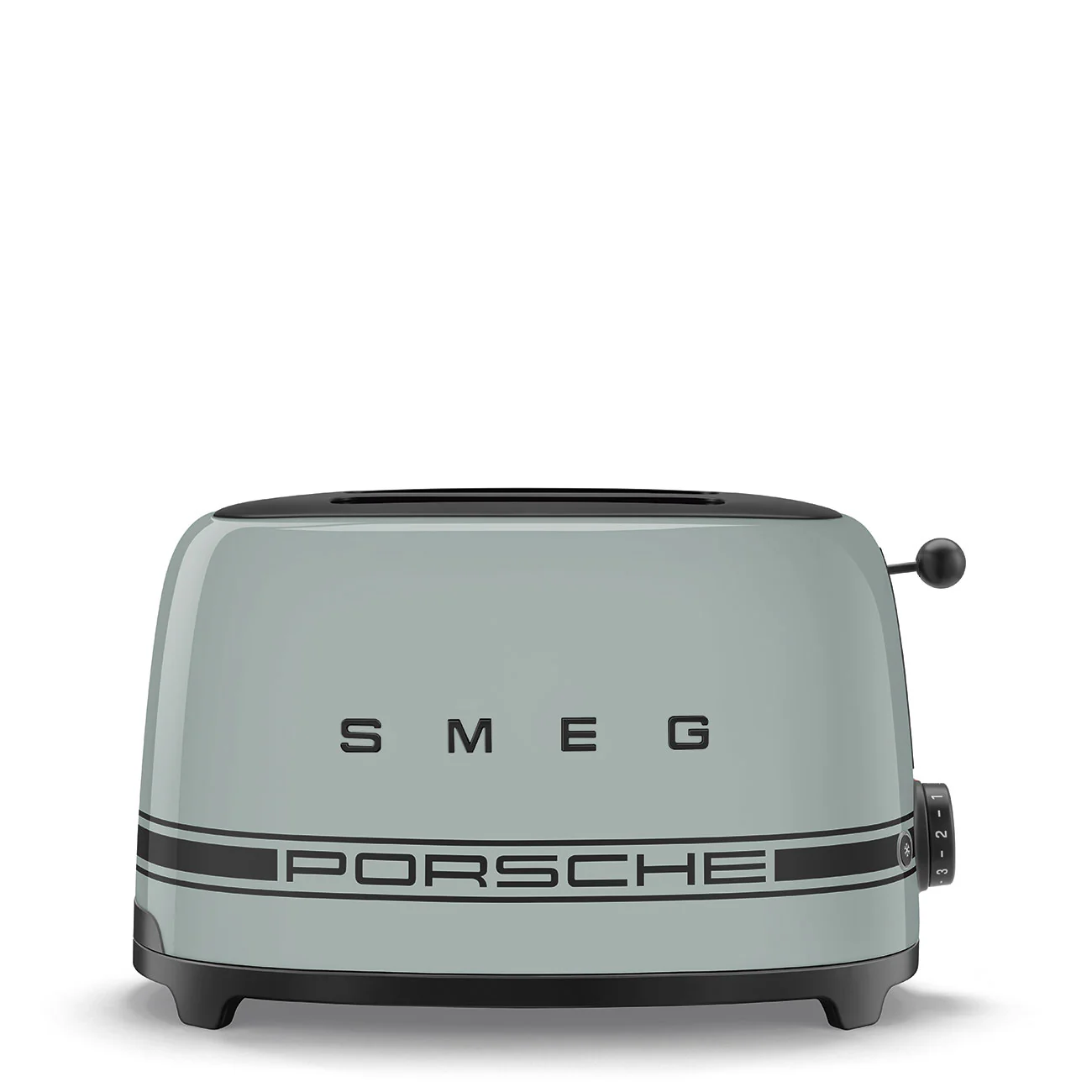 PORSCHE x SMEG 2-Slice Electric Toaster Carrara Edition (Green Metallic) - Image 4