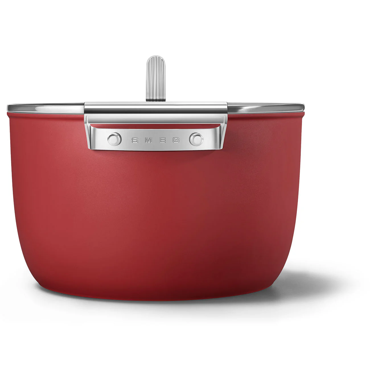 SMEG Casserole with Lid 26cm (Red) - Image 3