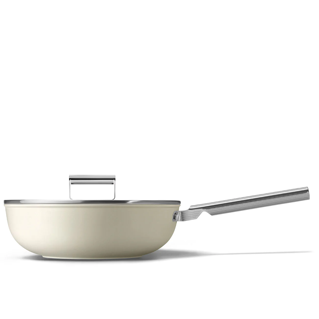 SMEG Wok 30cm (Cream) - Image 5