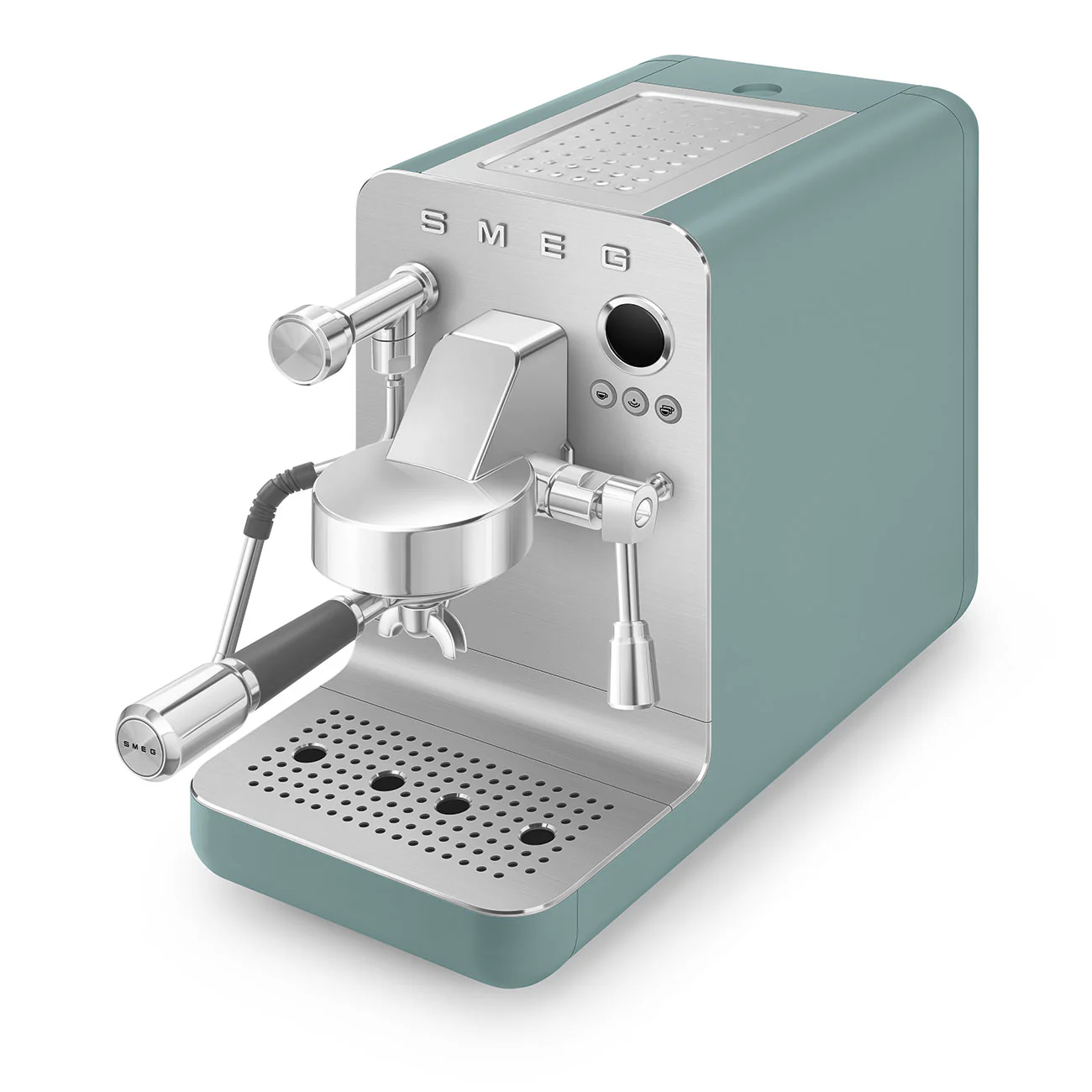 SMEG Mini Pro Manual Espresso Coffee Machine (Emerald Green Matte) - Image 7
