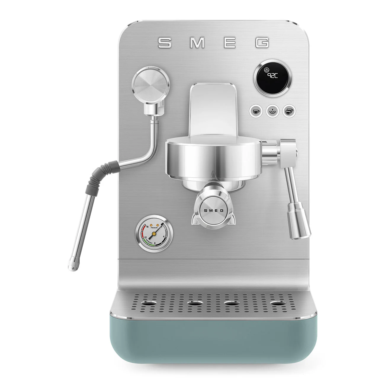 SMEG Mini Pro Manual Espresso Coffee Machine (Emerald Green Matte) - Image 8