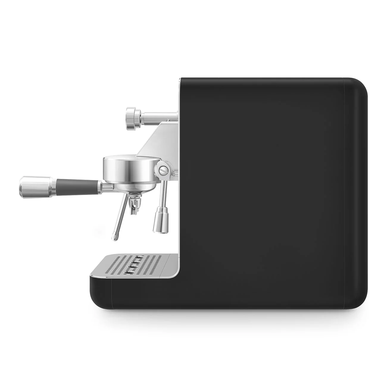SMEG Mini Pro Manual Espresso Coffee Machine (Black Matte) - Image 3