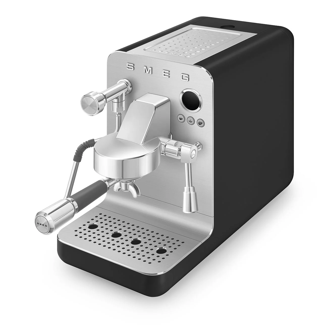SMEG Mini Pro Manual Espresso Coffee Machine (Black Matte) - Image 7