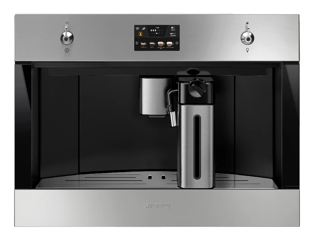 SMEG Classic 24" Built In Coffee System (Stainless Steel)