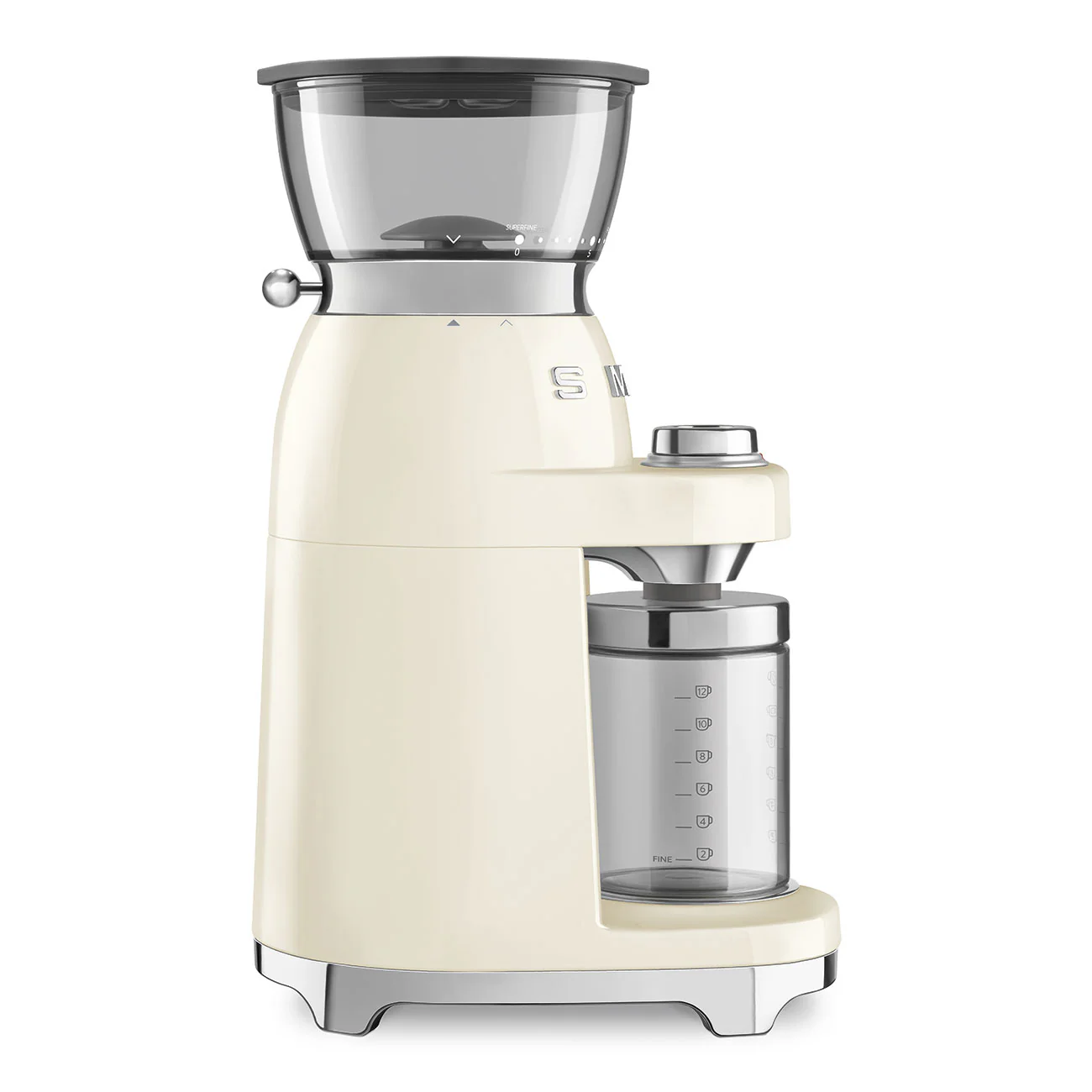 SMEG Coffee Grinder (Cream) - Image 3