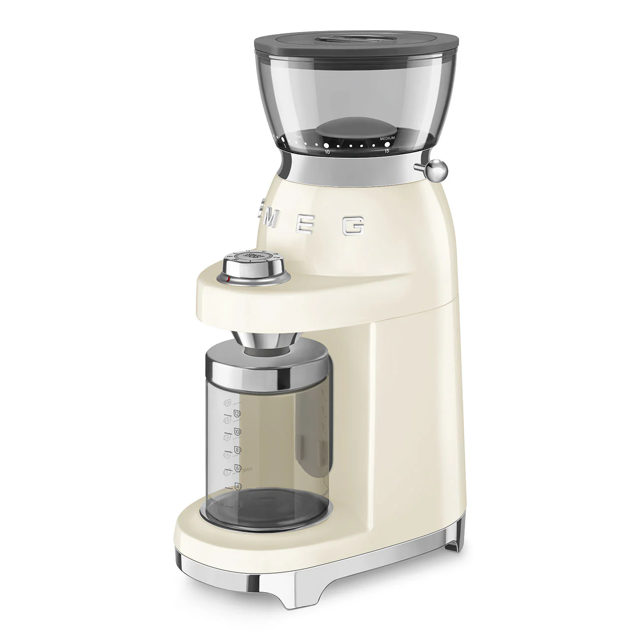SMEG Coffee Grinder (Cream) - Image 4
