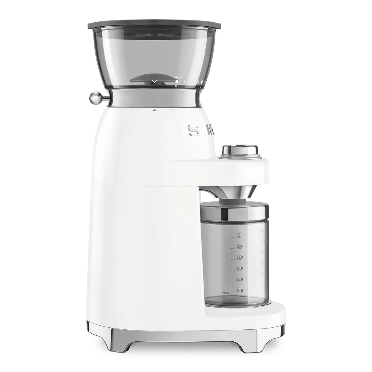 SMEG Coffee Grinder (White) - Image 3