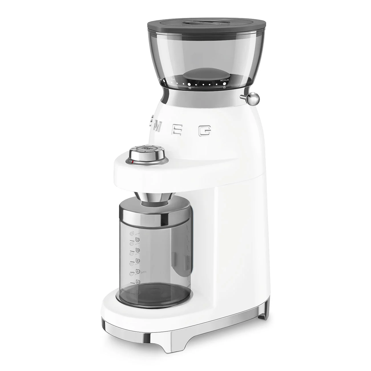 SMEG Coffee Grinder (White) - Image 4