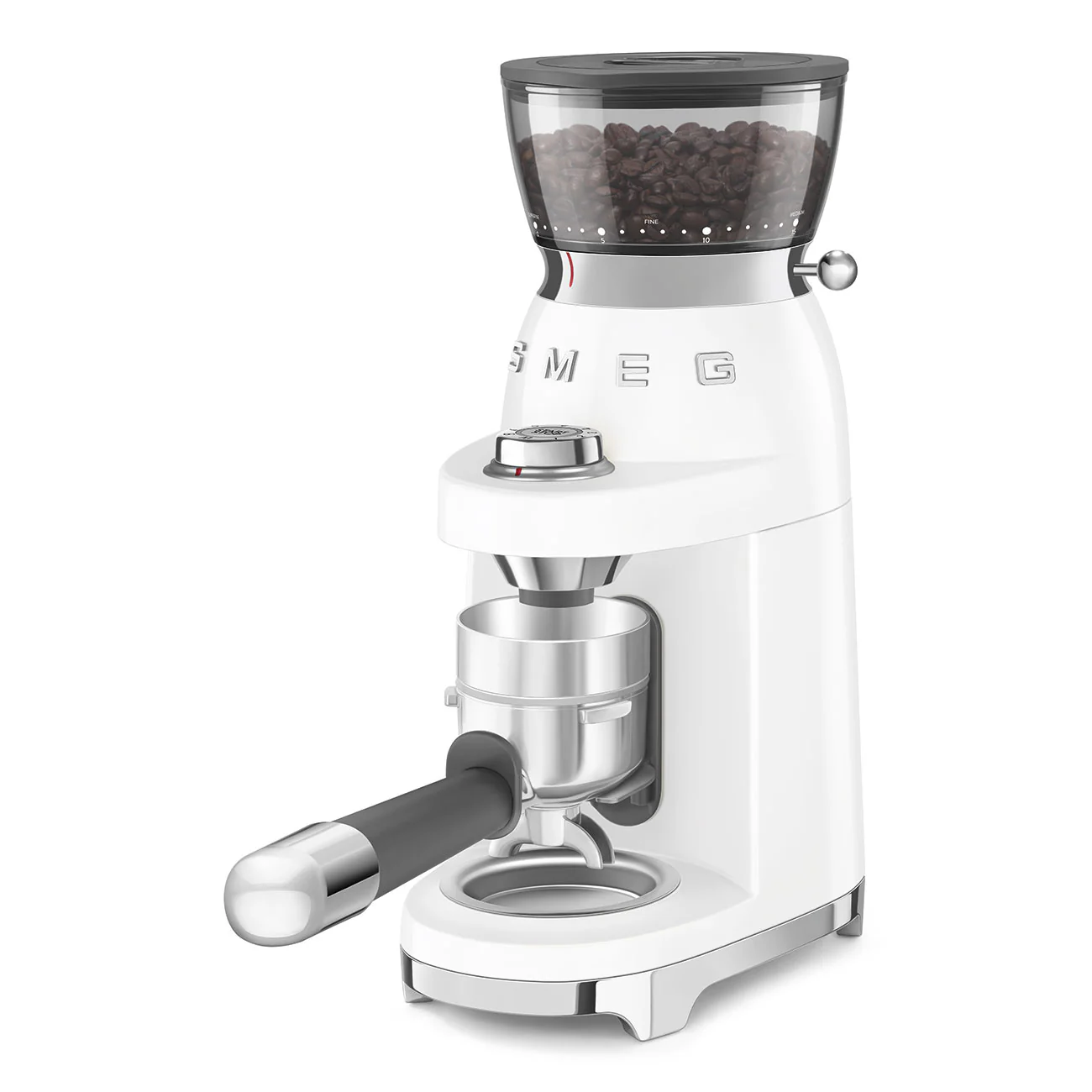 SMEG Coffee Grinder (White) - Image 6