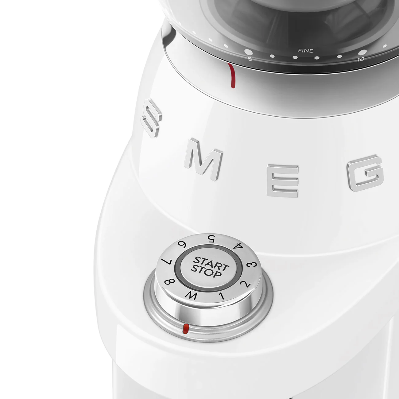 SMEG Coffee Grinder (White) - Image 7