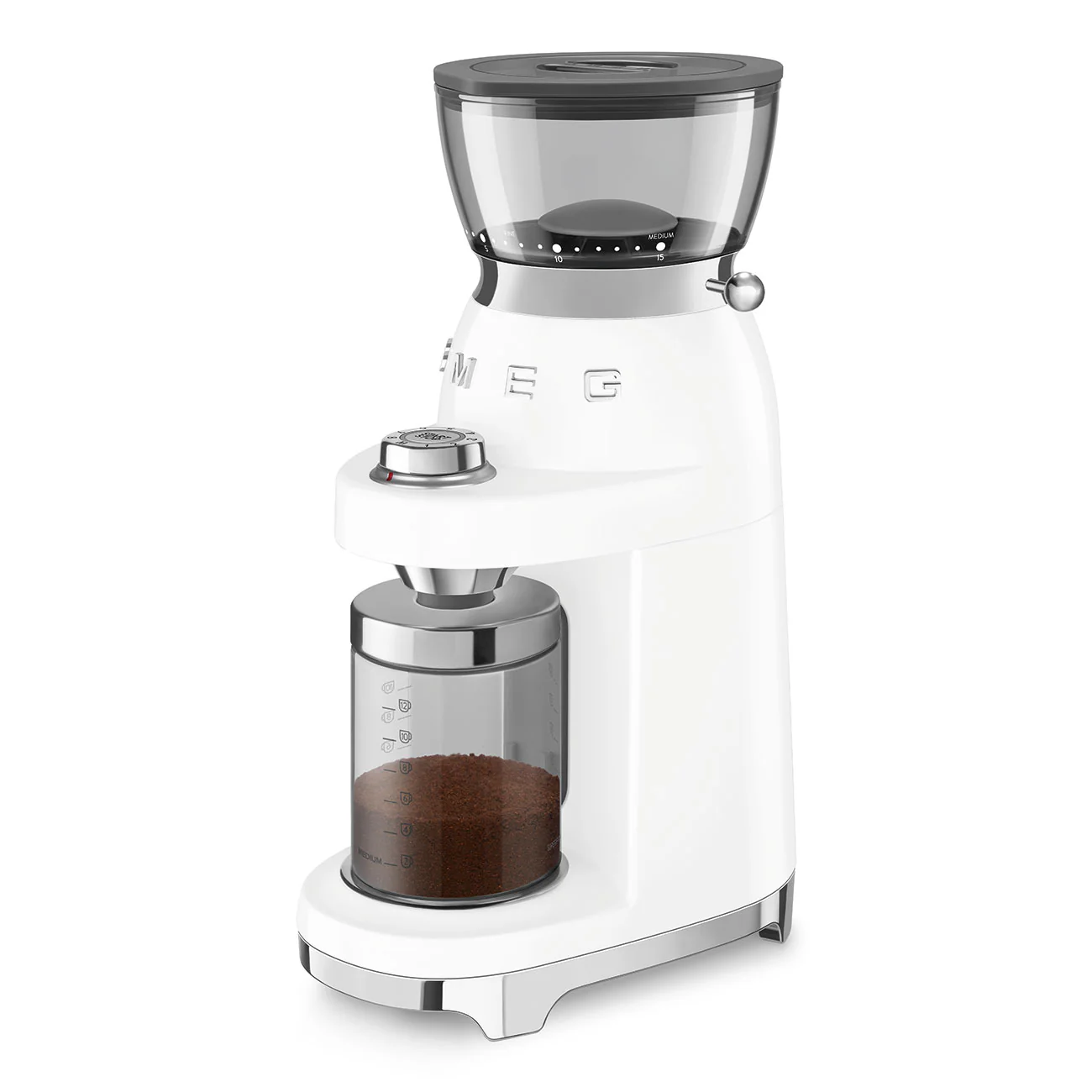 SMEG Coffee Grinder (White) - Image 8