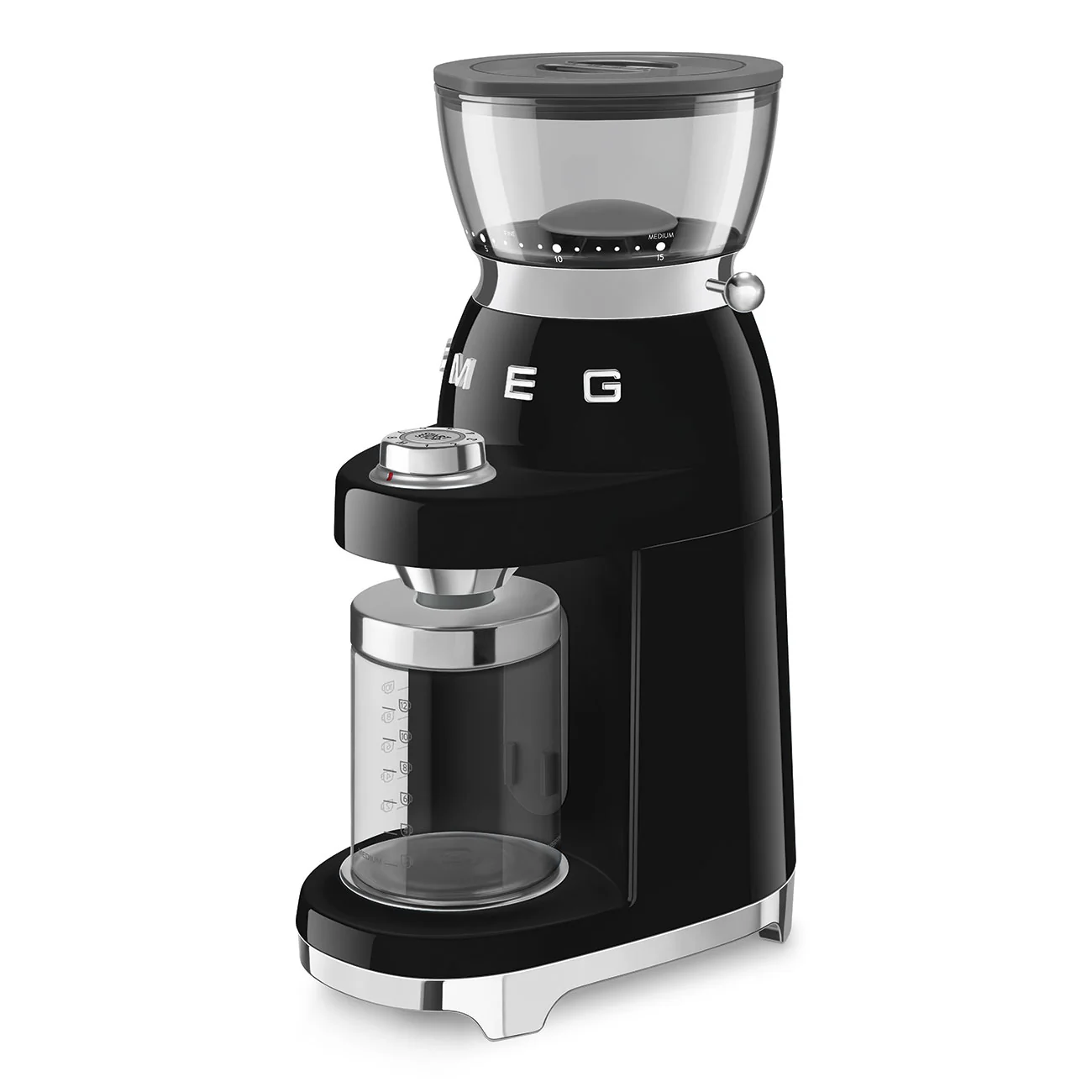 SMEG Coffee Grinder (Black) - Image 4