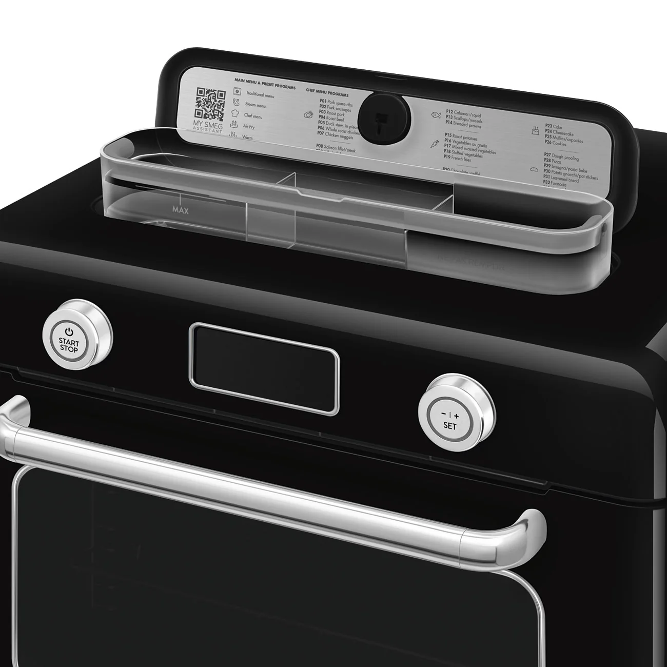 SMEG Combi Steam Oven with Air Fry (Black) - Image 8