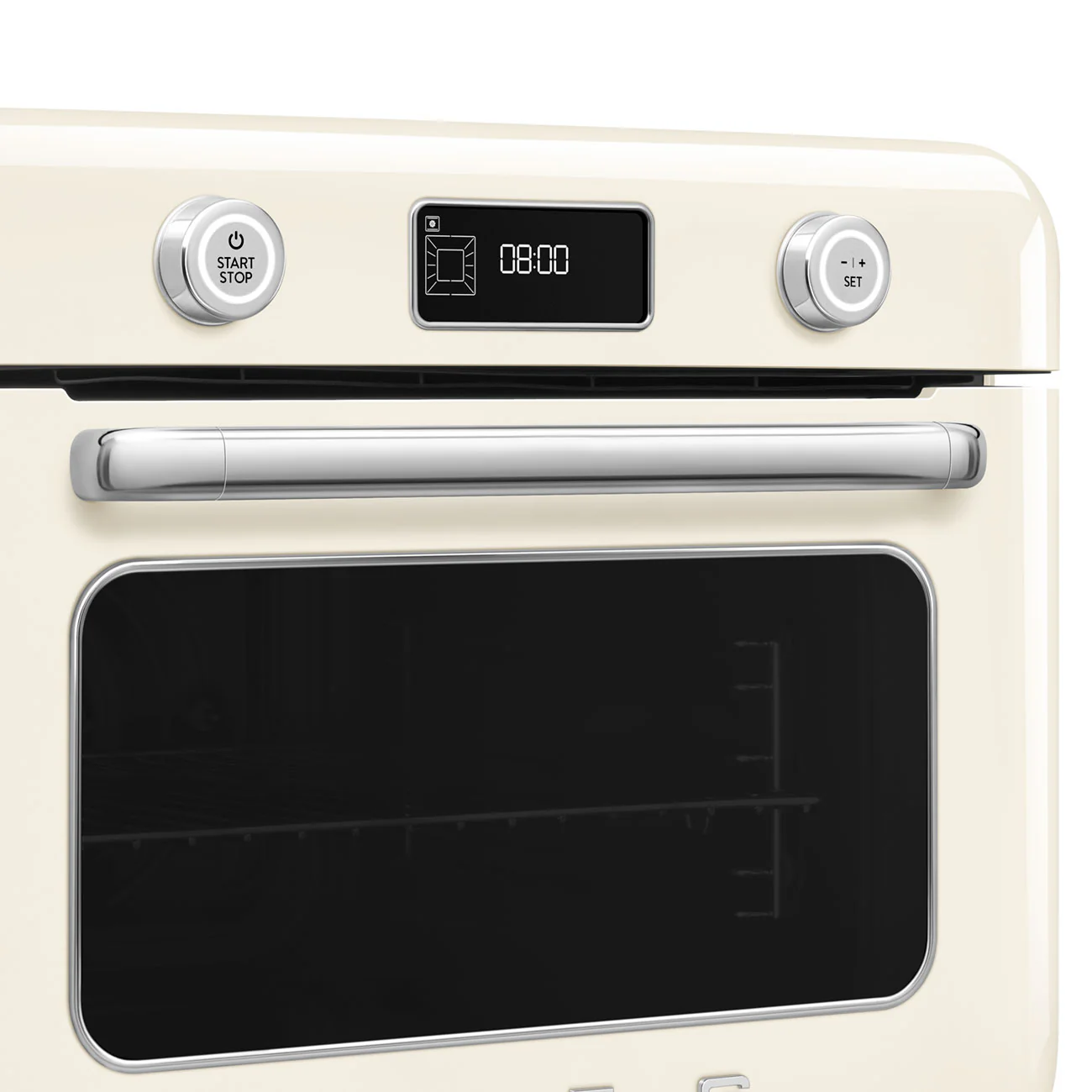SMEG Combi Steam Oven with Air Fry (Cream) - Image 4