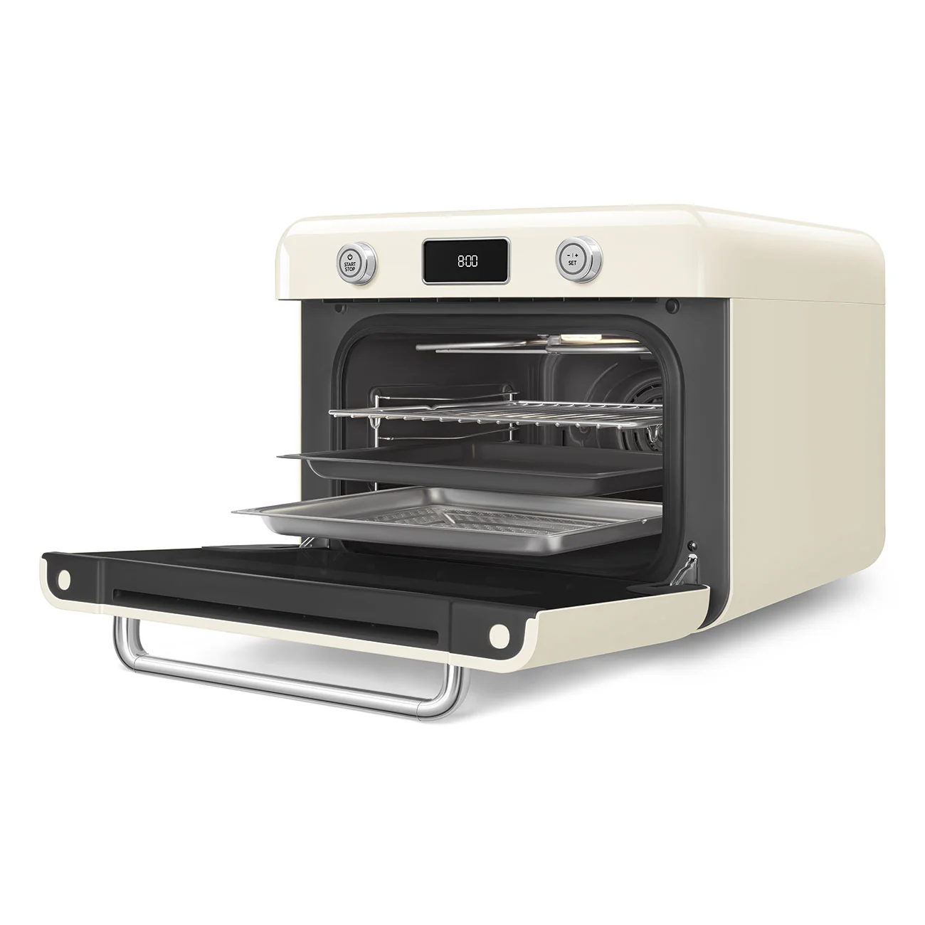 SMEG Combi Steam Oven with Air Fry (Cream) - Image 5