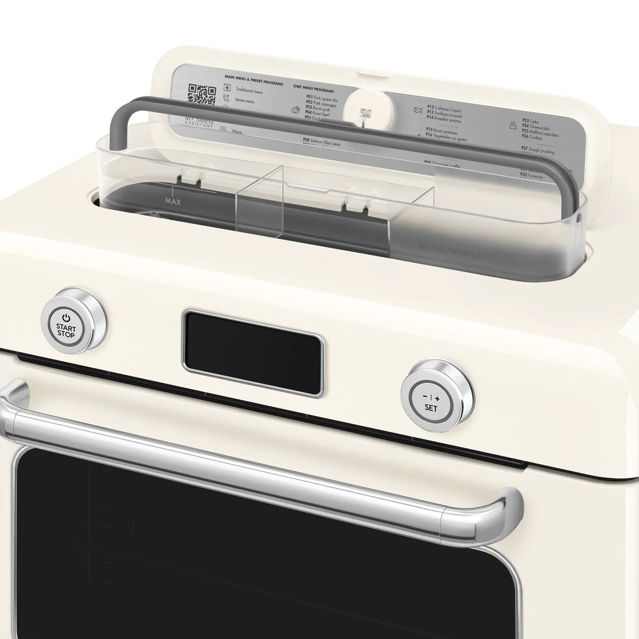 SMEG Combi Steam Oven with Air Fry (Cream) - Image 8