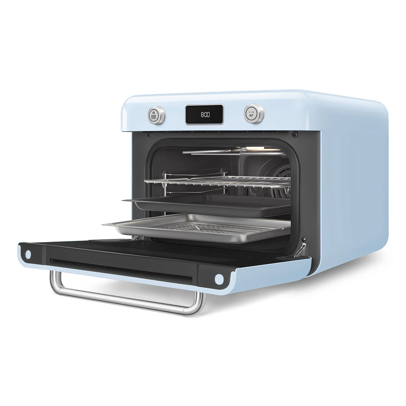 SMEG Combi Steam Oven with Air Fry (Pastel Blue) - Image 6