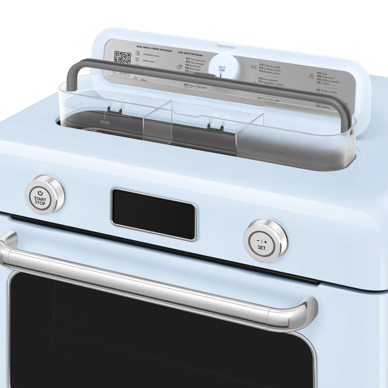SMEG Combi Steam Oven with Air Fry (Pastel Blue) - Image 8