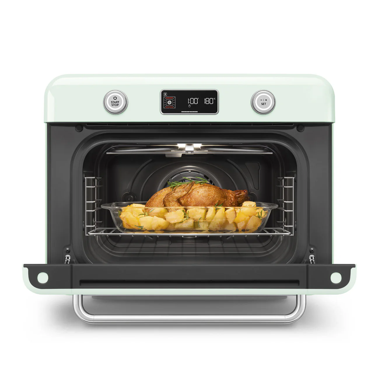 SMEG Combi Steam Oven with Air Fry (Pastel Green) - Image 7