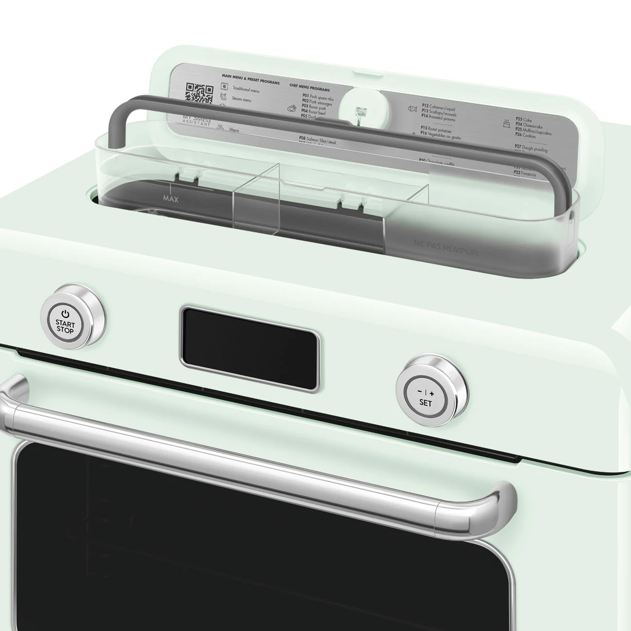 SMEG Combi Steam Oven with Air Fry (Pastel Green) - Image 8