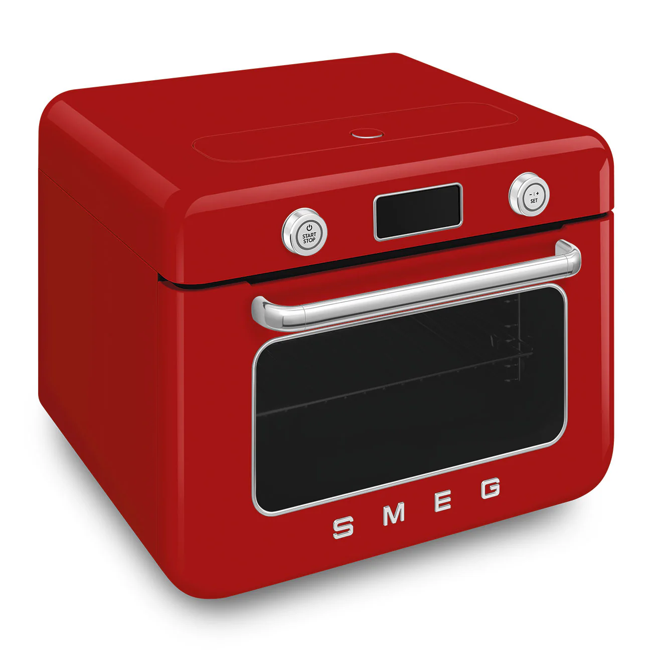 SMEG Combi Steam Oven with Air Fry (Red) - Image 3