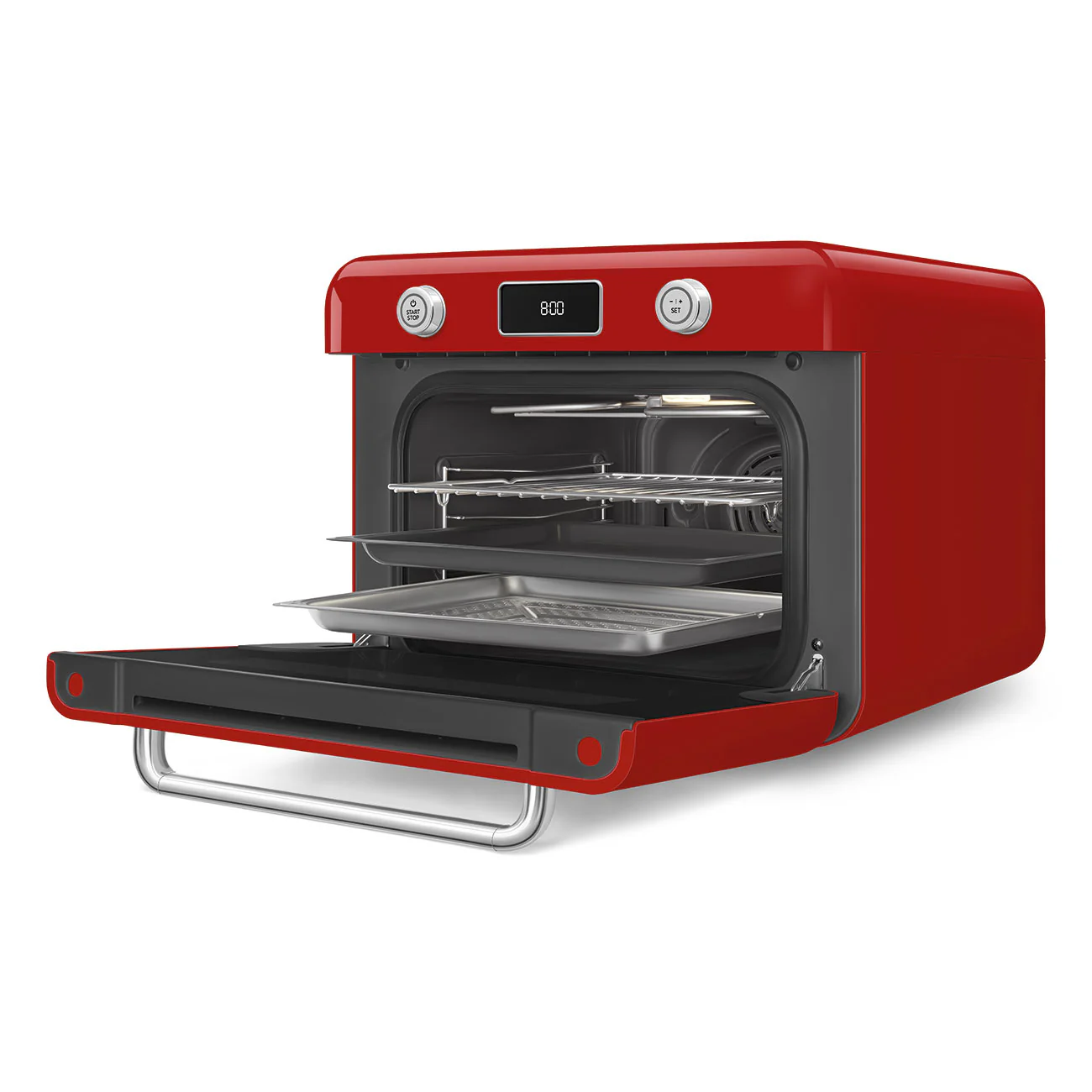 SMEG Combi Steam Oven with Air Fry (Red) - Image 6
