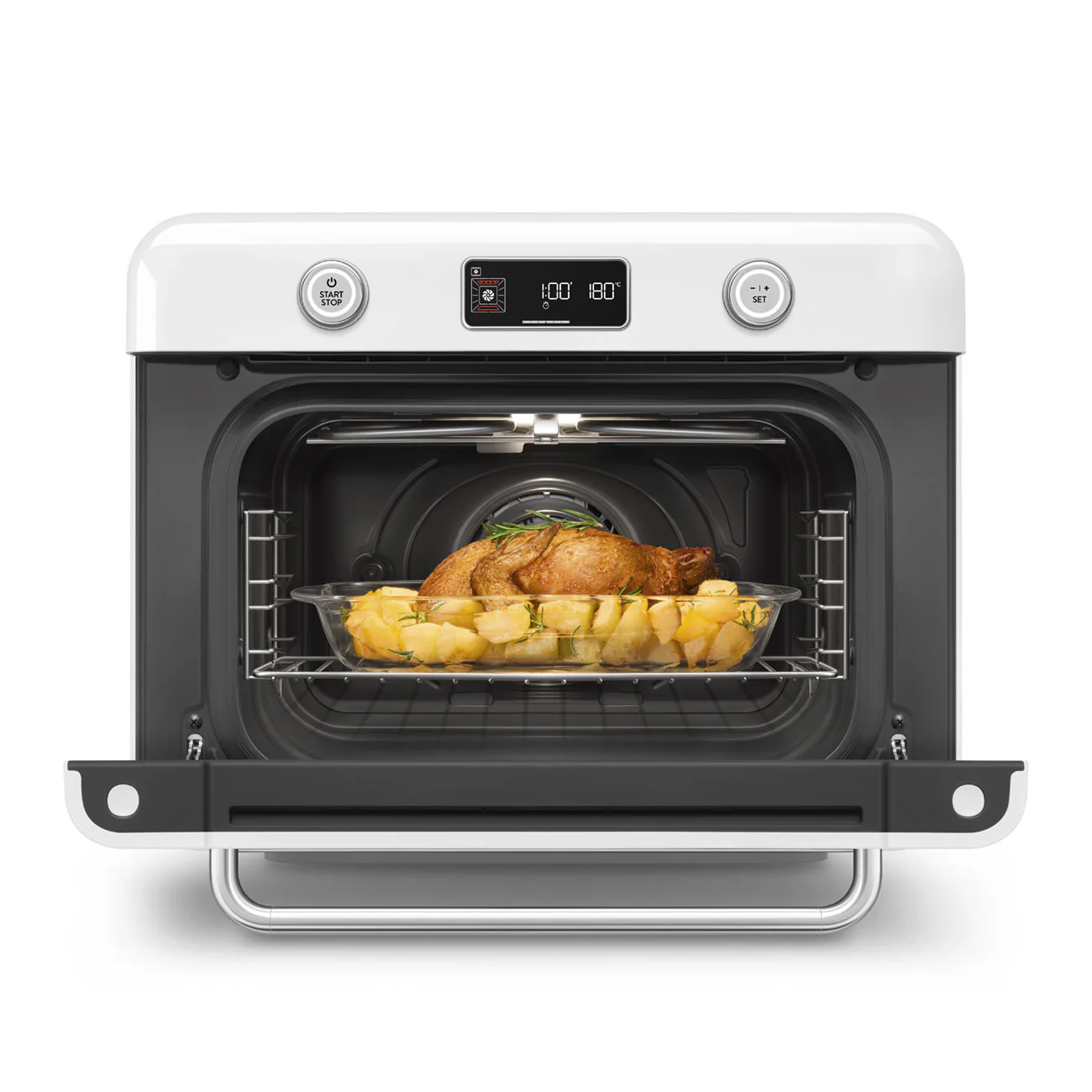 SMEG Combi Steam Oven with Air Fry (White) - Image 9