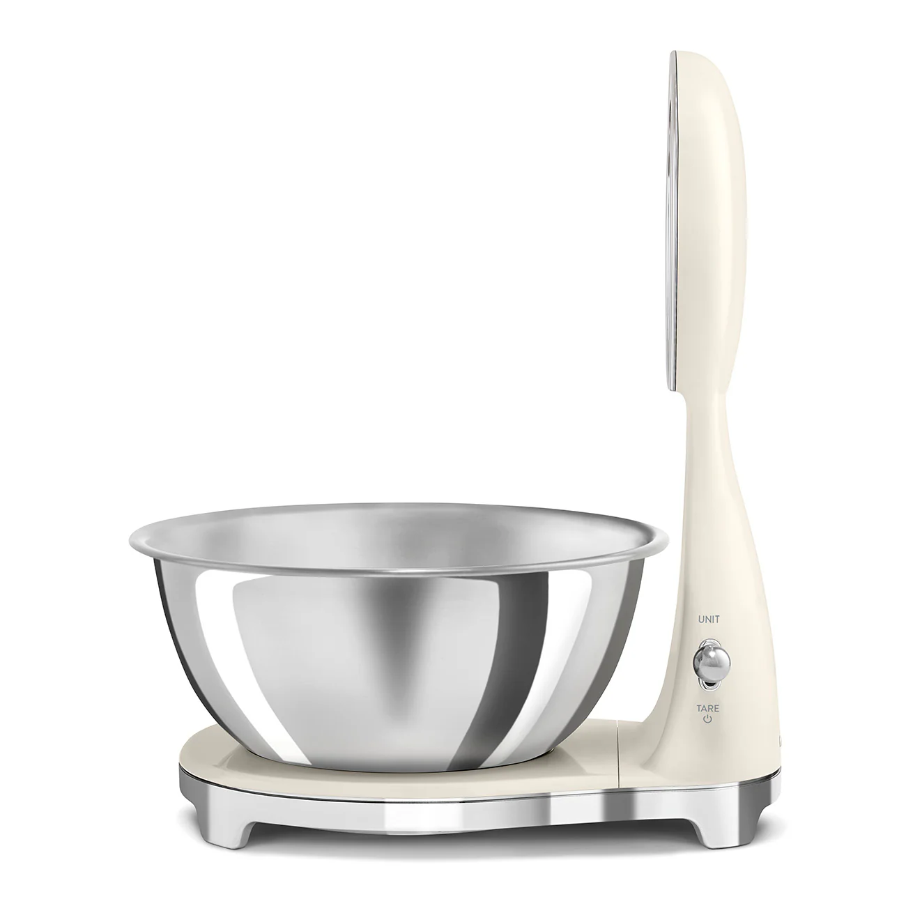 SMEG Digital & Analog Kitchen Scale (Cream) - Image 3