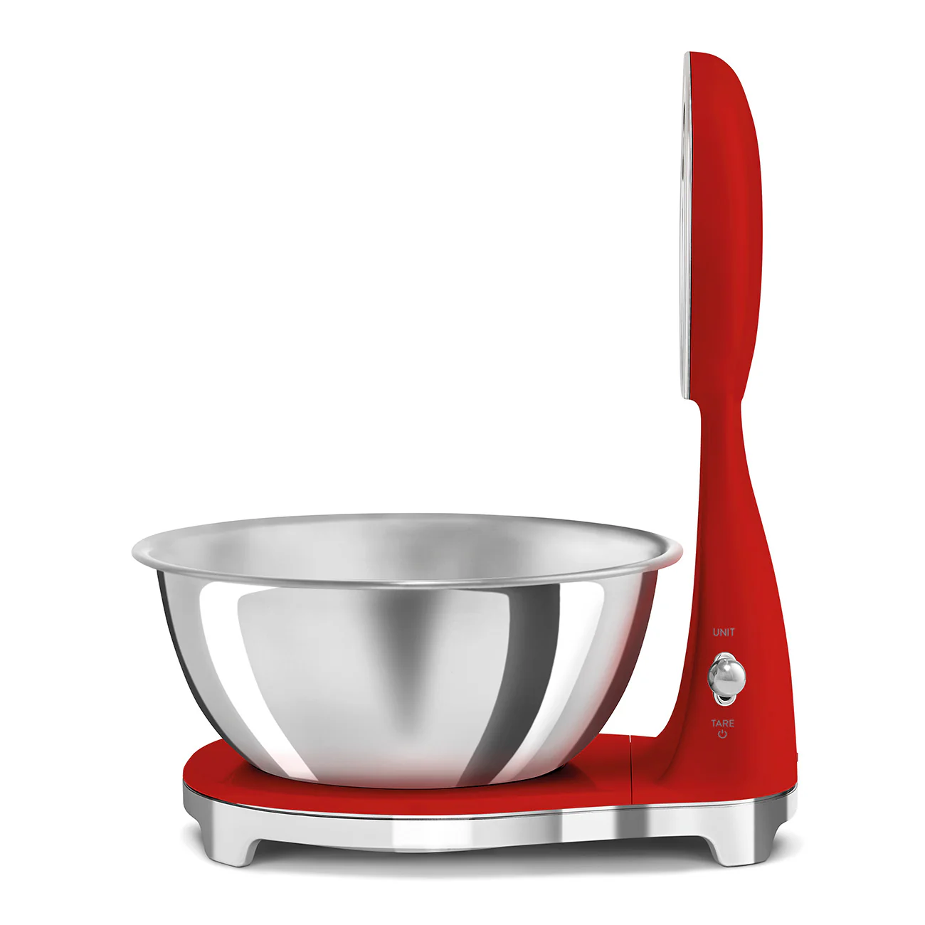 SMEG Digital & Analog Kitchen Scale (Red) - Image 3