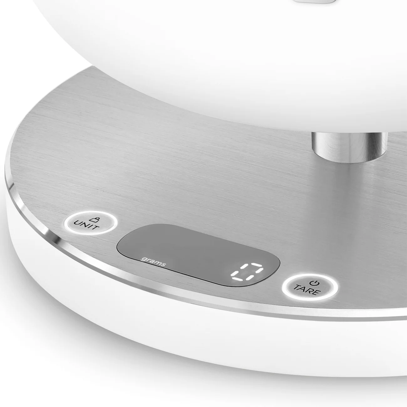 SMEG Digital Kitchen Scale (Matte White) - Image 8