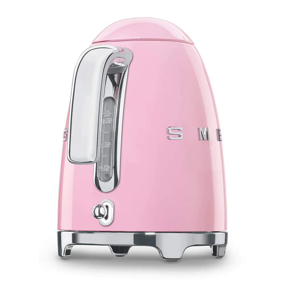 SMEG Electric Kettle 1.7L Fixed Temperature (Pink) - Image 3