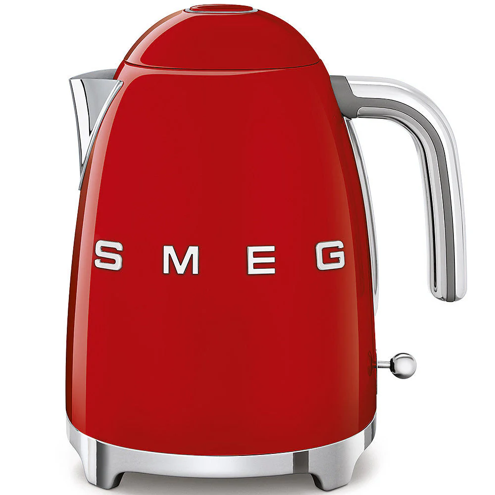 SMEG Electric Kettle 1.7L Fixed Temperature (Red)