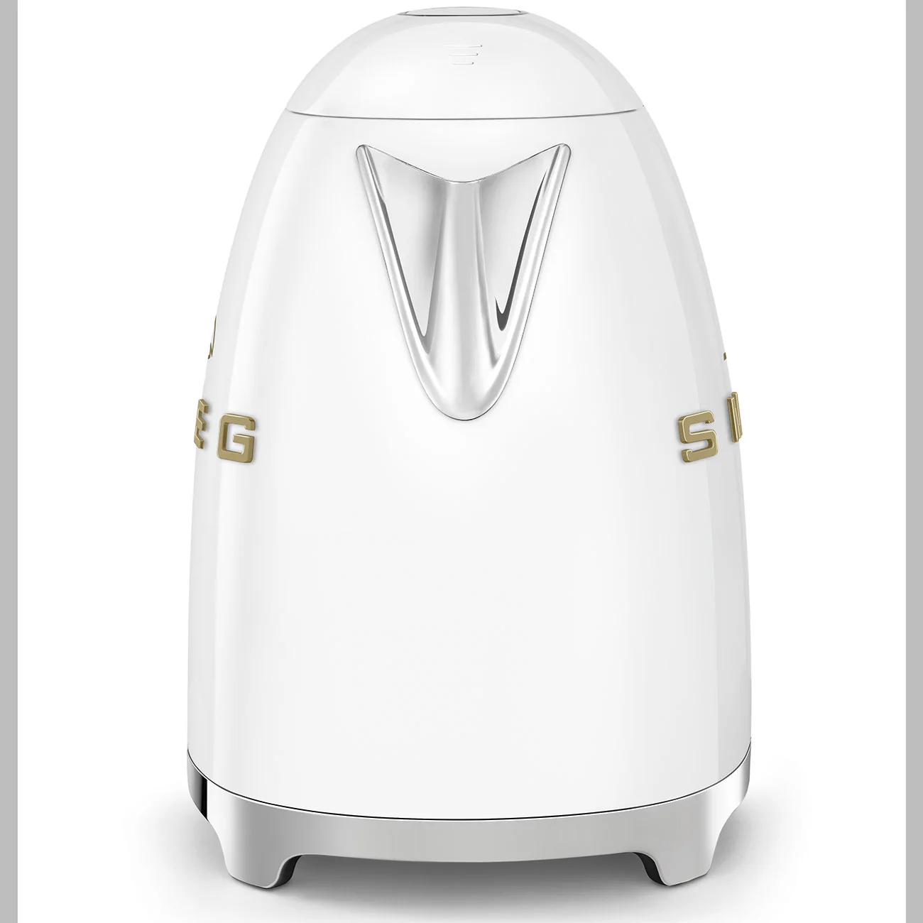 SMEG x OVO Electric Kettle 1.7L Fixed Temperature (White with Gold) - Image 2