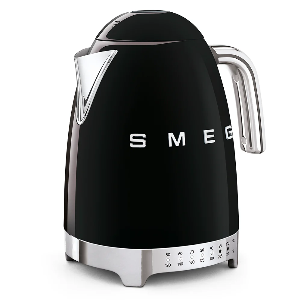 SMEG Electric Kettle 1.7L Variable Temperature (Black) - Image 2