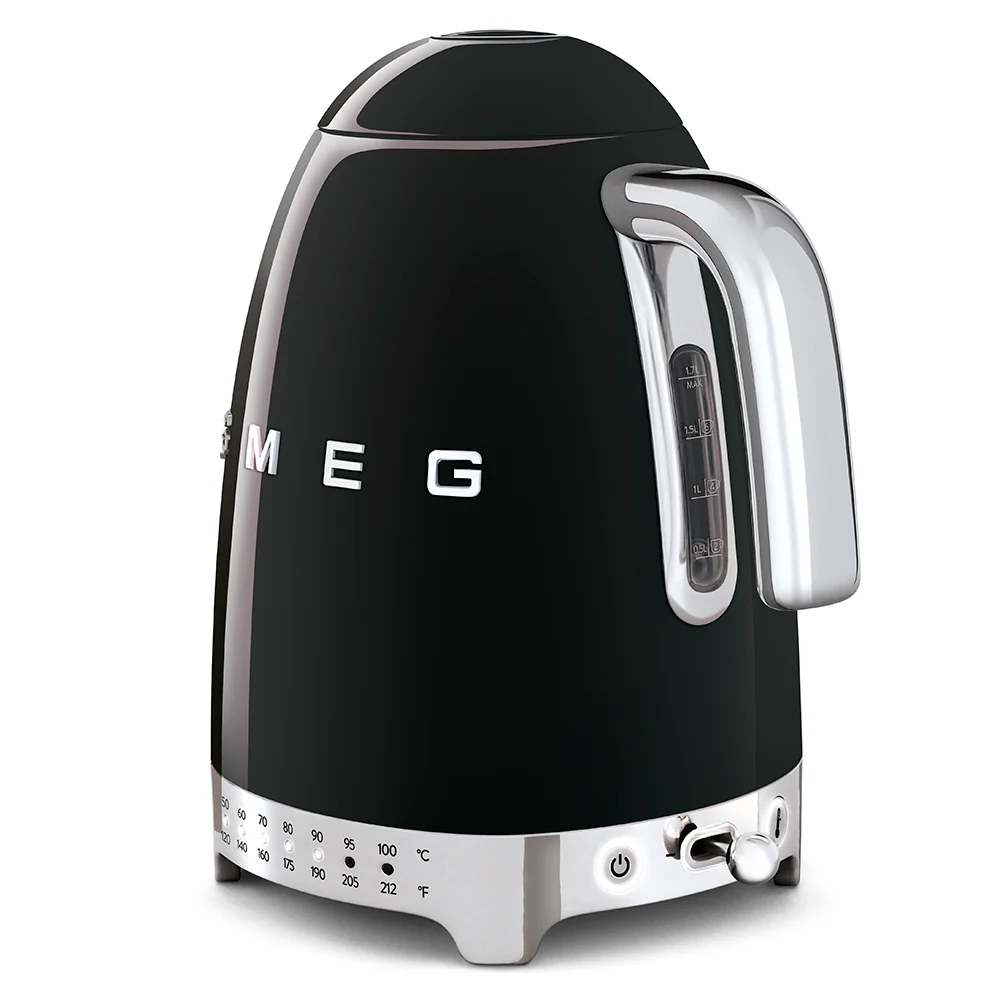 SMEG Electric Kettle 1.7L Variable Temperature (Black) - Image 3