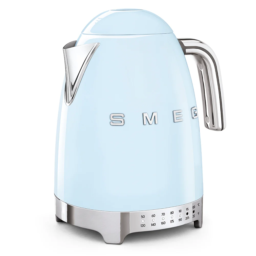SMEG Electric Kettle 1.7L Variable Temperature (Pastel Blue) - Image 2
