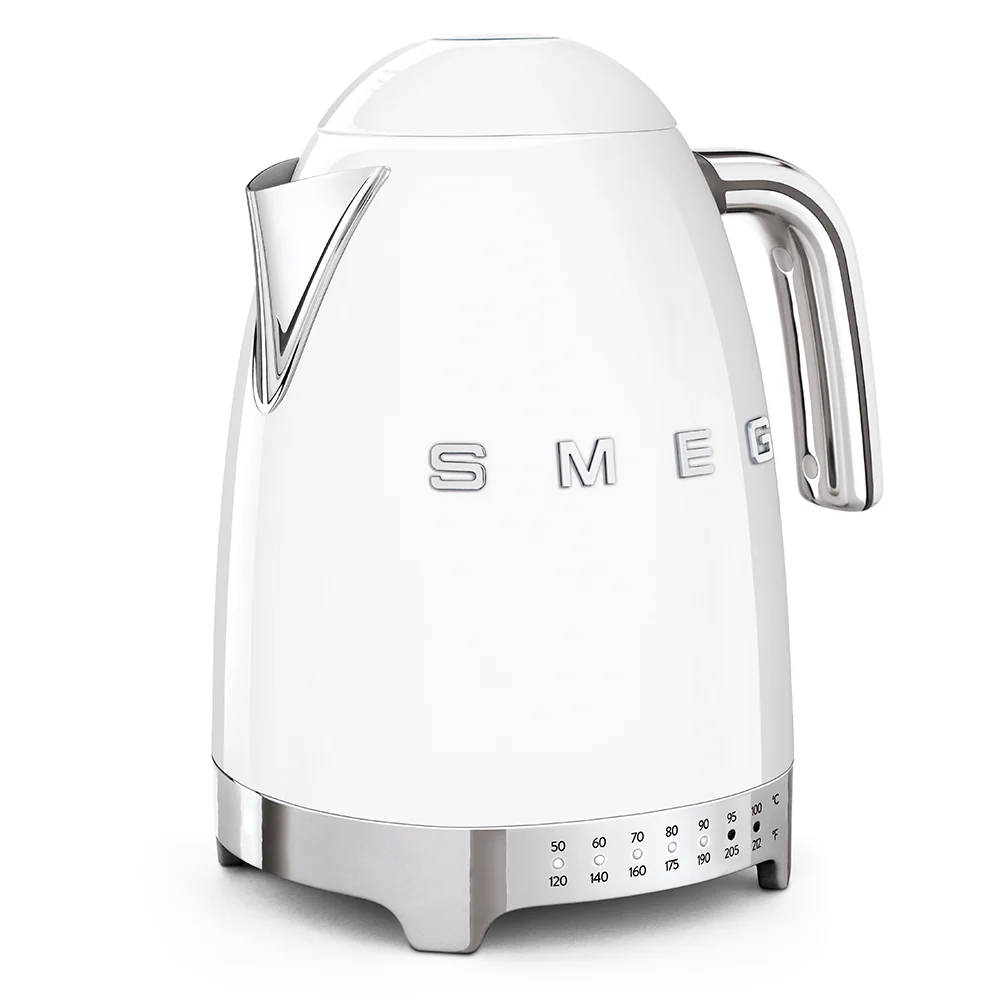 SMEG Electric Kettle 1.7L Variable Temperature (White) - Image 2