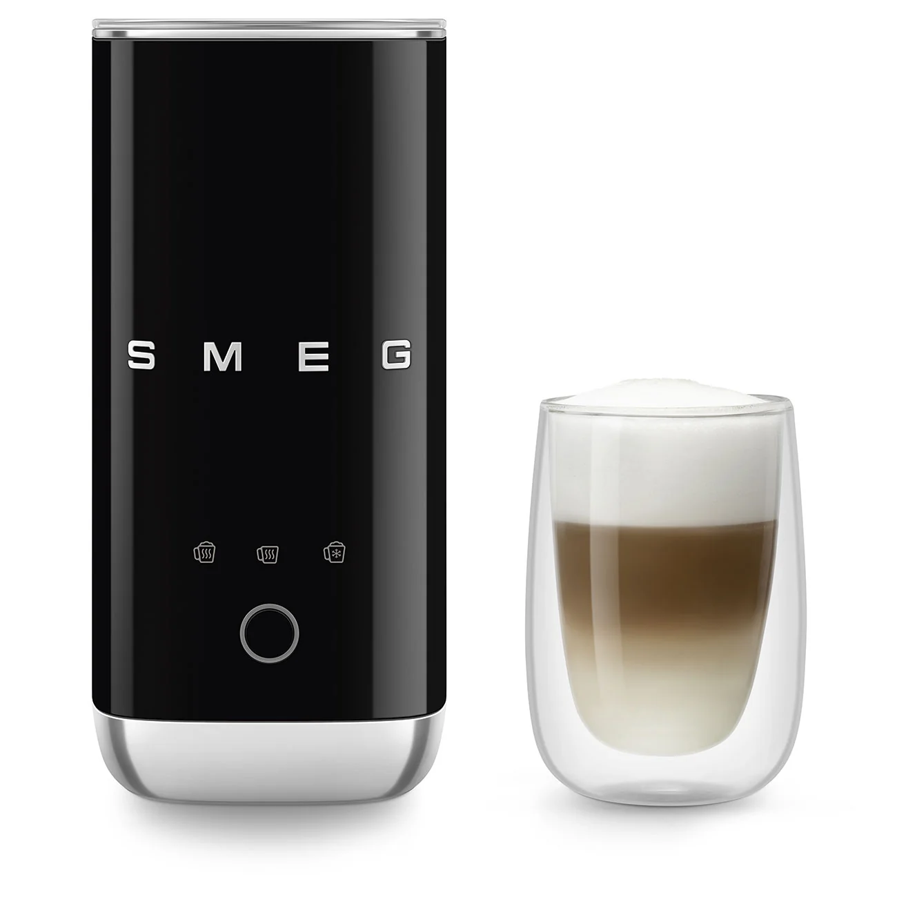 SMEG Portable Milk Frother (Black) - Image 5