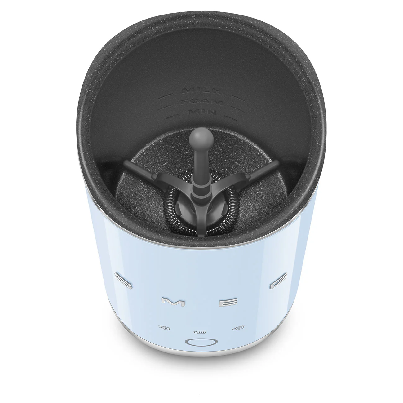 SMEG Portable Milk Frother (Pastel Blue) - Image 5