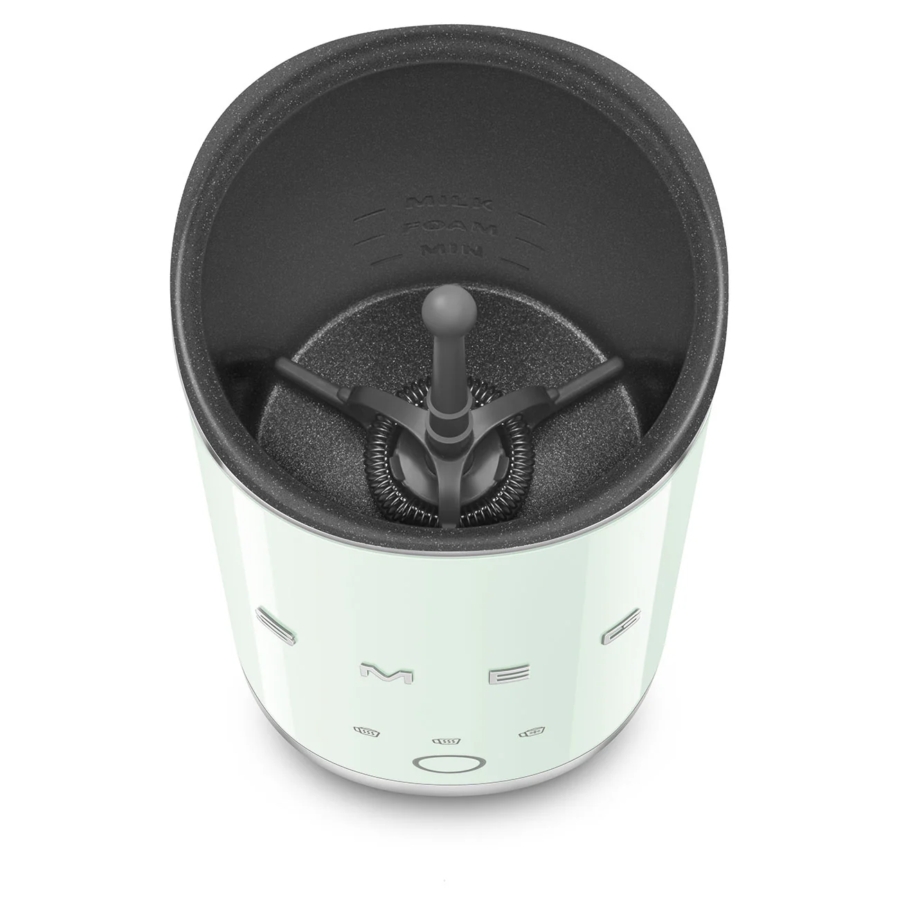 SMEG Portable Milk Frother (Pastel Green) - Image 5