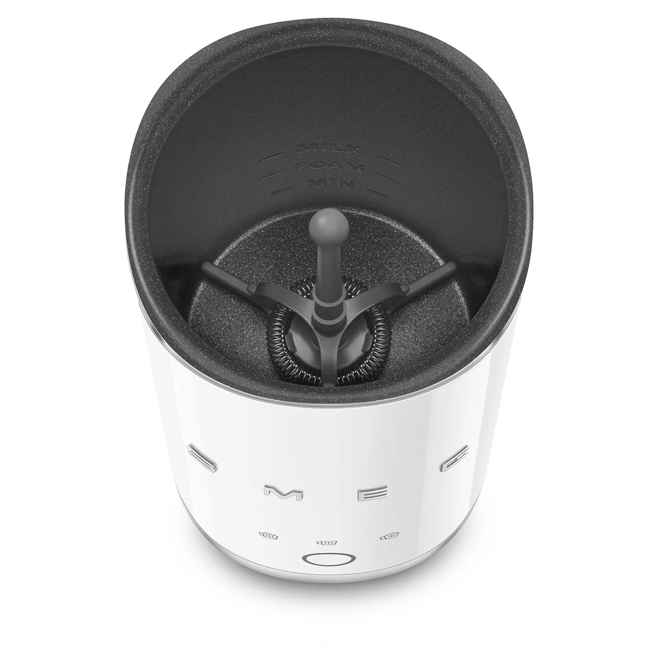 SMEG Portable Milk Frother (White) - Image 5