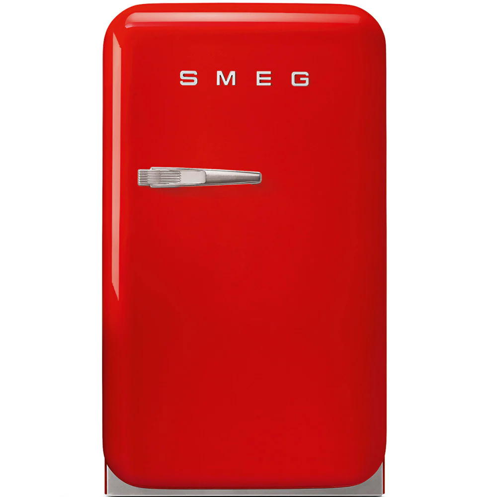 SMEG FAB5 Retro Mini Fridge Right Hinge (Red)
