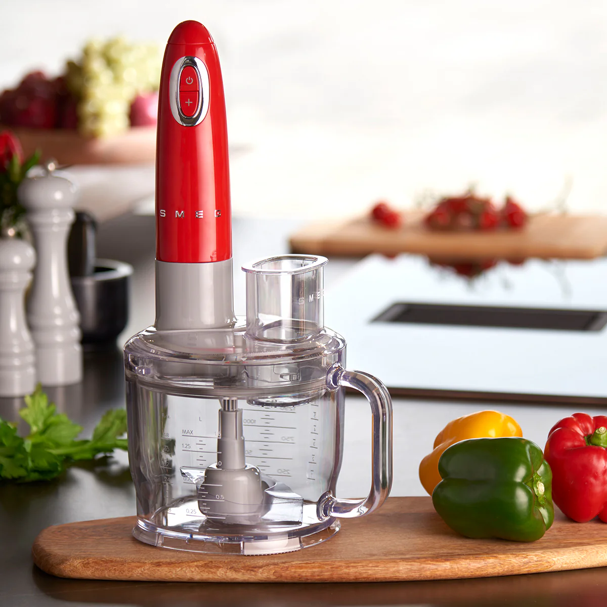 SMEG Hand Blender with Accessories (Red) - Image 10
